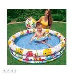 Felfújható gyerek medence Fishbowl, 132x28 cm fotó