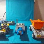 Eredeti Lego bobcat trailer billencs lánctalpas alváz fotó