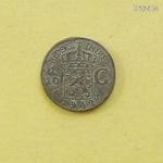 1/10 Gulden 1942 Holland India ezüst pénz 20092003 fotó