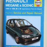 Renault Megane (Berline, Classic, Coupé), Scenic javítási könyv (1996-1998) Haynes (Mégane, Scénic) fotó