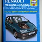 Renault Megane (Berline, Classic, Coupé), Scenic javítási könyv (1996-1999) Haynes (Mégane, Scénic) fotó
