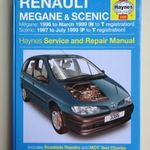 Renault Megane (Berline, Classic, Coupé), Scenic javítási könyv (1996-1999) Haynes (Mégane, Scénic) fotó