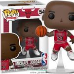 10cmes Funko POP 54 figura Michael Jordan figura Chicago Bulls NBA kosárlabda / kosaras nagyfej? kar fotó