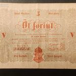 5 forint Kossuth 1848 vörös nyomat EXTRA állapotban 1 Ft-ról!! fotó