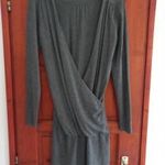 TEZENIS télies, puha és rugalmas, kötött jellegű, sötétebb szürke női ruha/tunika, kb. S/M-es fotó