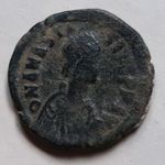 I. Anastasius bizánci Follis Constantinopolis Kr.u.: 491-518 31-32mm 17, 3g fotó