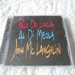 PACO DE LUCIA , AL DI MEOLA , JOHN McLAUGHLIN : Guitar trio CD ( ÚJ, Fóliás) fotó
