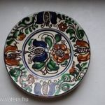 Régi cserép "KOROND" tányér 16, 3 cm x 3 cm. fotó