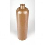 1D787 Antik nagyméretű literes cserép ásványvizes palack 30 cm fotó