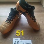 (51.) Adidas Techfit NSG arany színű stoplis cipő 40-es. Használt! fotó