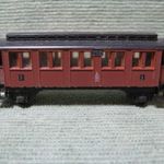 TT személykocsi vagon vasútmodell fotó