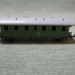 TT DR személykocsi vasútmodell fotó
