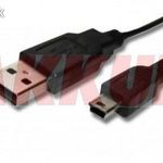 USB kamera/ fényképezőgép adatkábel - mini USB 5pin 1, 2m fotó