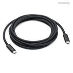 Apple Thunderbolt 4 Pro Cable 3 m Black MWP02ZM/A fotó
