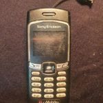 Sony Ericsson nyomógombos mobiltelefon fotó