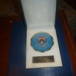 A Magyar Honvédség Szárazföldi Vezérkar nagyméretű kitüntetés saját dobozában eladó!RITKA! fotó