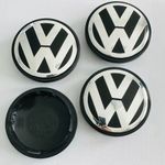 Új 4db Volkswagen 65mm felni kupak alufelni felniközép felnikupak kerékagy porvédő kupak 3B7601171 fotó