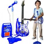 Gyermek elektromos gitár szett kék színben ? erősítővel és mikrofonnal fotó