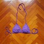 Lila szivacsos háromszög női bikini felső S/M-75/B-C fotó