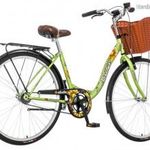 Visitor Napraforgó városi kerékpár Zöld fotó