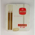 0V337 Agio holland cigarettás pléhdoboz fotó