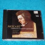 Complete Clarinet Quintets - Wolfgang Amadeus Mozart, Dieter Klöcker, Waldemar Wandel CD fotó