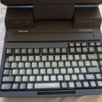 [ABC] Toshiba T3100SX, Intel 80386SX laptop 1986 fotó