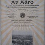 Az Aero, repülés, automobilizmus, hajózás folyóirata, légierő, 1918 VI. évf. 6 szám fotó