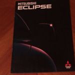 Mitsubishi Eclipse 2 db eredeti gyári összefoglaló prospektusa. Prospektus szett 318 fotó