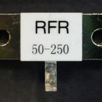 50 Ohm ; 250 Watt ; 2 GHz MITSUBISHI ellenállás CHIP rádiófrekvenciás műterhelésnek (RFR 50-250) fotó