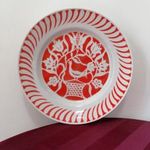Hollóházi madaras porcelán fali tányér fotó
