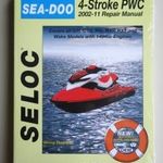 Sea-Doo 4-stroke PWC jet-ski javítási könyv (2002-2011) Sea-Doo GTI, GTX, Pro, RXP, RXT, Wake fotó