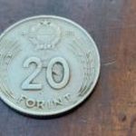 20 Forint 1983 Hibás veret, idegen anyag az érmén fotó
