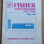 Fisher videómagnó FVH-P1DK Használati útmutató (J) fotó