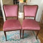 2 darab kárpitozott szék fotó