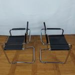 Bauhaus jellegű krómvázas szék [ár/db] fotó