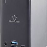 Univerzális USB-C notebook dokkoló állomás töltési funkcióval, Renkforce RF-4499452 fotó