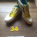 (34.) Adidas F5 Trx FG stoplis cipő 41 1/3-os, fehér - sárga fotó