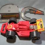 Corgi autó tároló + 2 db garázs elem régi retró játék fotó