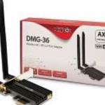 PowerON DMG-36 Wi-Fi 6 + BT5.2 PCIe Adapter fotó