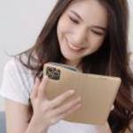 Smart Case könyvtok Xiaomi Redmi A3 - arany színű - OEM fotó