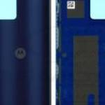 Akkufedél Motorola Moto E13 kék [5S58C22452] (gyári) fotó