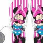 Disney Minnie gyerek papucs flip-flop csíkos 28/29 fotó