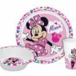 Disney Minnie Happy étkészlet, micro műanyag szett Dobozban fotó
