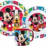 Disney Mickey Better Together étkészlet, micro műanyag szett fotó