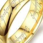 Gyűrűk ura gyűrű - Arany színű - Egyéb fotó