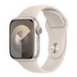 Apple Watch Series 9 GPS 41 mm csillagfény alumíniumtok - csillagfény sportszíj - S/M fotó