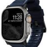 Nomad Rugged Apple Watch 42/44/45/49mm szíj, atlantic kék/fekete fotó