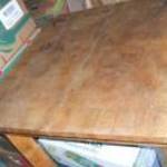 Antik erdélyi diófa asztal. Retro ritkaság fotó