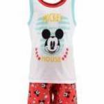 Disney Mickey gyerek rövid pizsama red 4év fotó